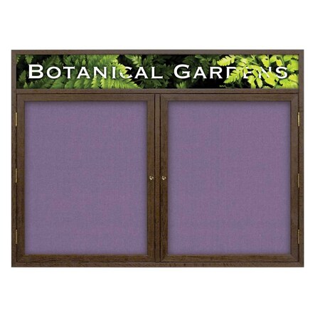 United Visual Products Open Faced Traditional Rounded Corkboard UV642ARC-WHITE-FORBO